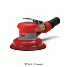 3M® Orbital Air Sanders, Provide Constant Abrasive Power, Durable, RPM Max.12,000Ideal for Sanding in Tight Areas or on Vertical Surface, Using with Air Compressor, 오비탈 샌더, 자가흡입식