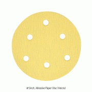 연마 디스크샌더페이퍼 (벨크로), Φ5inch, Abrasive Paper Disc (Velcro)