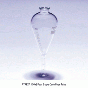 Pyrex® 100㎖ Centrifuge Tube, Pear Shape & Conical Type, ASTM, ASTM 글라스 원심관