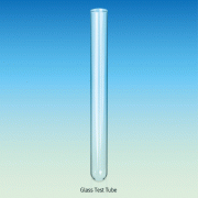 DAIHAN® Glass Test Tube, with Straight Rim for Culture Caps, 3~100㎖With Straight Rim for Culture Caps, Boro-glassα5.1, Autoclavable, <Korea-made>, 글라스 시험관, 표준형