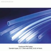 Translucent PFA Tubing, Chemically Inert and Ideal for High-Temp, id Φ2~Φ16mmGood for Almost Chemicals and Low Pressure, Tough, -200℃+260℃, PFA 투명성 테프론 튜빙