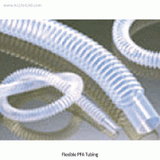 Flexibly Translucent PFA Tubing, Chemically Inert and Ideal for High-Temp, id Φ5.35~Φ23.4mmGood for Almost Chemicals & Gas-Line, -200℃+260℃, Length 1.2 & 1.8m, 플렉시블 PFA 투명성 튜빙