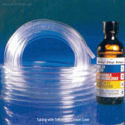 Tygon® Tubing with Inert Teflon (FEP) Liner, for Strong Chemicals, SE-200, id Φ3.2~Φ12.7mmWith Flexible Crystal Clear, Hardness-Shore A 67, Non-autoclavable, <USA-made>, 타이곤 불활성 튜브