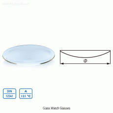 DURAN® Watch Glass, High-grade, Fine-finished, Φ40mm~Φ250mmWith fused edges, Boro. & Soda Glass, DIN/ISO, 글라스 시계접시