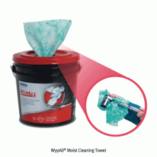 wypall® Moist Cleaning Towel, for Removing Greasy Dirt, Ideal for IndustryMade of Non-Woven, Dual Function, 3-Layer, 습윤 세정 타올
