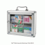Iljin® Wall-mounted Aluminum First Aid KitWith 21 items(30×11×h26cm), and 33 items(35×14×h 42cm)With Acrylic Door & Safety Handle & Key, 벽걸이용 알미늄 구급함