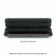 HappyLock® Deojon Multiuse Vacuum Package Sealer Set, Semi-Vacuum Function Up to 300mm Sealing, with Bags & Roll, 다용도 진공포장기 세트, 진공과 밀봉, 반진공 기능