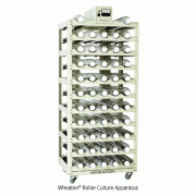 Wheaton® Roller Culture Apparatus, Production Spacing, 11 Decks for 52 & 85 Bottles, Fixed Decks