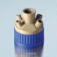 DURAN® GLS80 Connection Cap, with Central 29/32 & 4-Port (GL18: id Φ3.2~Φ12mm) Ideal for Safe Transfer of Liquid, Autoclavable, GLS80 바틀용 센트럴 29/32 & 4구(GL18) 스크류캡 & 부품