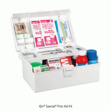 Iljin® Special® First Aid Kit, Slide Tray System with 21 items(36×22×h18cm), and 18 items(33×19×h15cm) with ABS Case, SP구급함, 슬라이드타입 수납형