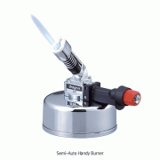 Rocker® Semi-Auto Handy Burner, with Refillable 35g Butane Gas Tank, 1300℃ Ideal for Microbiology & General Laboratory, Flame - ON/OFF & Mediation Function, 반자동 핸디 버너