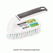 3M® Scotch® “554” Household Scrubber Brush, with Easy Grip Rubber HandleVarious Purposes, Ideal for Cleaning Surface, 세척 강력 브러쉬
