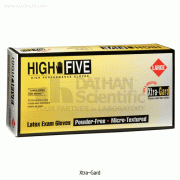 “High-Five” Latex Exam Glove, Textured, Powder-Free, Medical/Exam Grade
