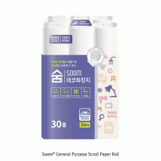 Soom® General Purpose Paper Towel Roll, 3-Layers, 95mm, 30m, 두루마리 화장지