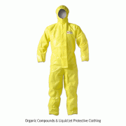3M® Organic Compounds & Liquid Jet Protective Clothing, EN340-3 & 4 & 5 Type Anti-Static, KOSHA Certified, Hood Style, Double Zipper & Cuff for Protection, 3M® 유기화합물 안전 보호복