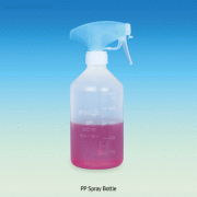 500㎖ Autoclavable PP Spray Bottle, Transparent, Fine Graduated Adjustable from a Fine Mist to a Narrow Jet Reaching 3~4 meter, PP 분무기