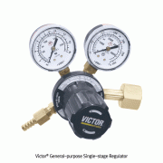 Victor® General-purpose Single-stage Regulator, Volume-markWorking Pressure (Inlet : 250kg/cm2, Outlet : 10kg/cm2), 1~8Lit 일반용 레귤레이터