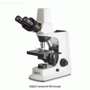 Kern® Digital Compound Microscope, “OBD”, Integrated 3 Mega-pixel Digital Camera, Binocular, 40× ~ 1000× Including Software & USB-output for Easy Connection to the PC, 디지털 쌍안 생물 현미경
