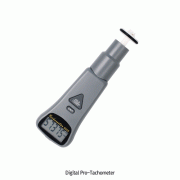 DAIHAN-brand® Digital Pro-Tachometer, Contact & Non-Contact 2 in 1 Meter with Red LED-Beam / Non-Contact, Concave / Convex-Contact Tips, 10.0~99,999rpm, 프로급 타코미터, 접촉/비접촉 겸용