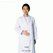 Keumsung® Classic P/C Lab Coat / Gown, With 35% Cotton + 65% PolyesterIdeal for Laboratory & Medical, P/C 표준형 백색 가운