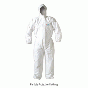 3M® Particle Protective Clothing, EN340-5 & 6 Type, For Protect Fine-Dust/Hydrophilic LiquidsAnti-Static, Microporous Film Coating, Breathable, Hood Style, 3M® 안전 방역 보호복