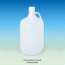 4~5 Lit Clean-grade and General Purpose Bottle, Temper Evident, HDPE, 10,000-Clean Grade, with ASTM 38-400 Screwcap Good Chemical Resistance, Can be used with Bottle Top Dispensers, -50℃+105/120℃ Stable, 크린바틀 & 안전바틀
