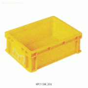 National® PPC/HDPE Utility Rectangular Container, Without Lid, 8~50 LitStackable, Space-saving, PPC 1 00℃, HDPE 1 05/ 1 20℃, [ Korea-made ] , 공구상자
