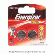 Energizer® General Purpose Lithium & Alkaline Dry-Cell, Coin-type, 1 .5 & 3VWith 1 00% Checked for Quality Assurance, 리튬/알칼라인 코인건전지