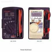 Taekwang® Pocket Multimeter, 0~500V, 0~34Ω, 3¾ Digit, 3,200 CountWith DC/AC Voltage, Resistance-check, Diode-test, Overload Protection, 포켓 멀티미터