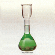 Witeg® Sugar-analysis Volumetric Flask, for Kohlrausch® , 1 00㎖ & 200㎖For Sugar-analysis, Blue Graduation, [ Germany-made ] , 분석용 용량 플라스크