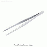 Hammacher® Hi-grade Standard Thumb Forceps, WIRONIT TM (CrNi 18/12) Alloy, Sterilizable, L120~250 mmWith or without Teethed, Anti-Magnetic, Rustless, Highest Elasticity and Toughness, [ Germany-made ] , 고급 표준 포셉