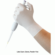 UniGloves® Latex Exam Glove, Powder-Free, Textured, L240mmWith Comfortable Grip, Premium Grade AQL 1.5, 라텍스 실험장갑