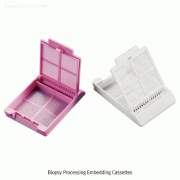 Micromesh TM Biopsy Processing/Embedding Cassette, with Closed Lid, Acetal PolymerSuitable for Auto-labeling, H6.8mm, [ Canada-made ] , 바이옵시 카세트