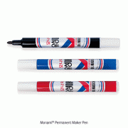 Monami® Permanent Maker Pen, Oil-based, 2mm TipFor Glass/Metal/Paper/Plastic/Wood, Waterproof, Quick Drying, 유성매직