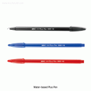 Amos® Water-based Plus Pen, Odorless, 0.2mm Fine TipFor Underline / Writing, Quick Drying, 수성 플러스 펜