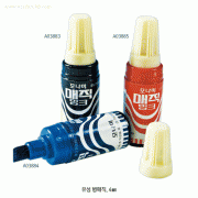 Monami® Oil-based Bottle Magic Pen, 4mm Tip, 유성 병매직