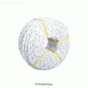 PP Braided Rope, Diameter 5~12mm, Length 120~150m, Elongation 35%With High Breaking Strength/High Abrasion Resistance, PP 로프