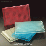 Amplate TM PP 384-well PCR Plate, with Alphanumeric Grid, - 196℃~+121℃With Ultrathin Wall, Certified RNase·DNase·Pyrogen·DNA-free, [ Canada-made ] , PCR 플레이트