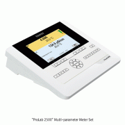 SI Analytics® Digital High-performance Multi-parameter Meter Set, “ProLab 2500”With 3 Channel IDS Sensor - pH·Cond.·D.O., Color Digital Display, Antibacterial Keyboard Cover, [ Germany-made ] , 고성능 디지털 멀티미터
