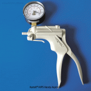 Kartell® HIPS Handy Aspirator / Vacuum Pump, Vacuum of 625mmHg, 15㎖/strokeFor id 6mm Tubing Connection, 핸드 진공 / 압력 펌프