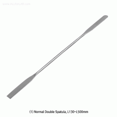 General purpose Double-Spatula & Chattaway Spatula, L130~500mmMade of Non-magnetic 18/10 Stainless-steel, Rustless, 1400℃, 스텐 양면 스패츌러