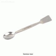 Hammacher® High-grade Heavy-duty Spoon-Spatula, with Flat-stem, L 1 20~L2 1 0mmStainless-steel & PTFE-coated, [ Germany-made ] , 고품질 중량 스푼-스패츌러