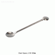 Hammacher® High-grade Chemical Double Spoon, High-Polished, L130~300mmNon-magnetic 18/8 Stainless-steel, Rustless, [ Germany-made ] , 고품질 양면시약 스푼