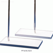 Kartell® PP Facility Stand, Rectangular, Good for Buret·Funnel &c.With PP Base, [ Italy-made ] , 편리형 플라스틱 4각 스탠드
