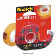 3M® Scotch® Multiuse Transparent Tape, Dispenser-or 3″Core-type, w12·18·24mmFor Home & Office, 30m or 20m Length, an Excellent Multi-purpose Tape, 스카치® 다용도 테이프