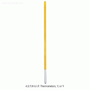 Alla® ASTM & IP Thermometers, ℃ or ℉, “T0 1 5” ISO 9000, ASTM / IP , [ France-made ] , 온도계, 봉상유리
