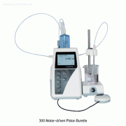 SI Analytics® TITRONIC® 300 Motor-driven Piston Burette, 20/50㎖ Dosing Unit Interchangeable For Dosing & Manual Titration, Suitable for All Liquids, Solvents and Titrants, [ Germany-made ] , 전자 자동 뷰렛/디지털 분주기