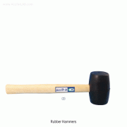 Hanshin® General Purpose Rubber HammerWith Wood Handle, 다용도 고무망치