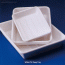 Kartell® PVC Deep Tray, with Ribbed Base, White, Wide-RangeIdeal for Photographic Purposes, Stackable, -20℃~+80℃, PVC 백색 트레이