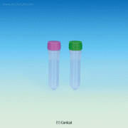 SciLab® PP 2㎖ Sterile Multiuse Screwcap Tube, Graduated, Good for Cryowork, Conical bottom & Self-standingWith Silicone O-ring Sealed Screwcap, DNase-/RNase-free, Autoclavable, [ Korea-made ], 2 ㎖ 멸균 다용도 스크류캡 튜브